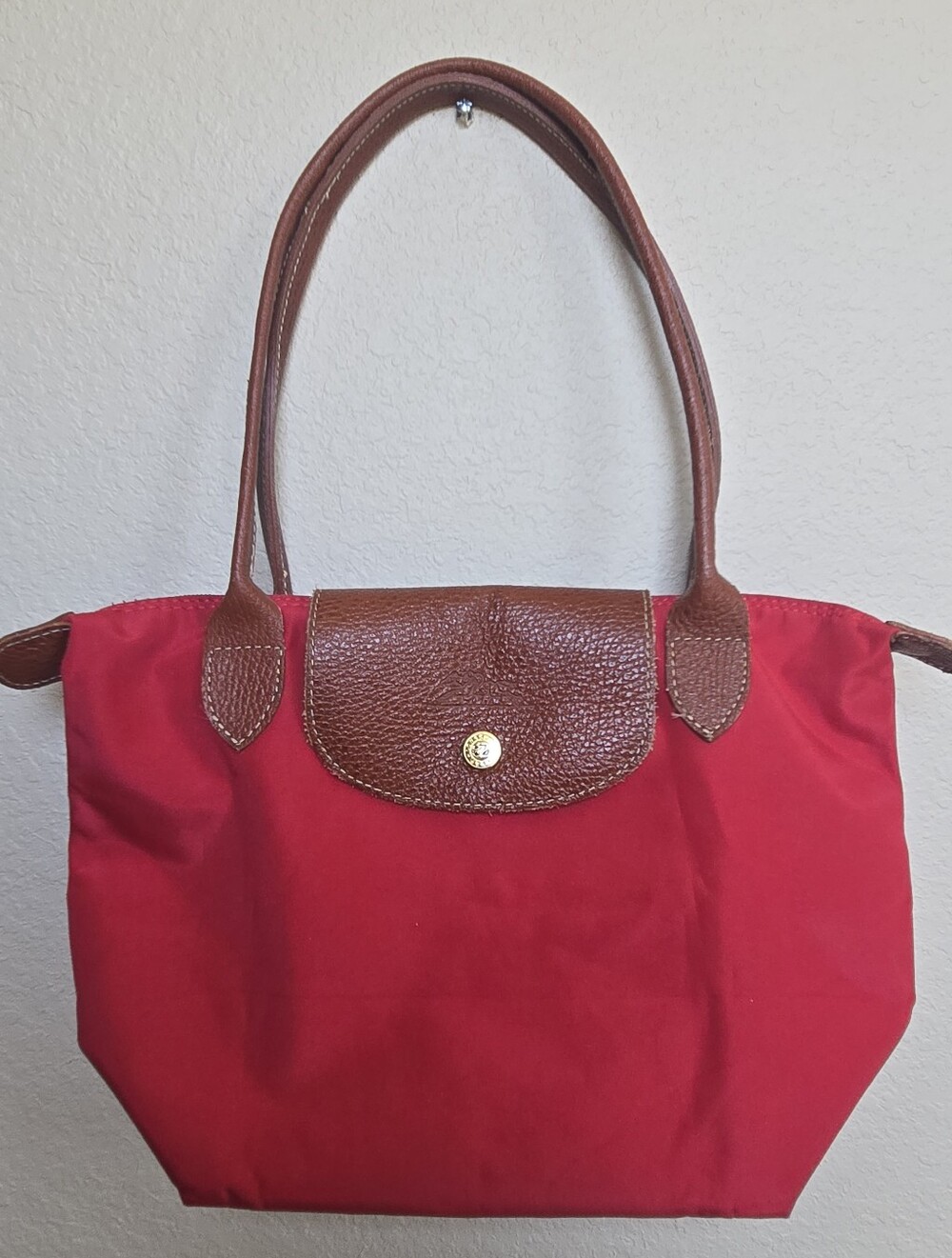 Small red tote